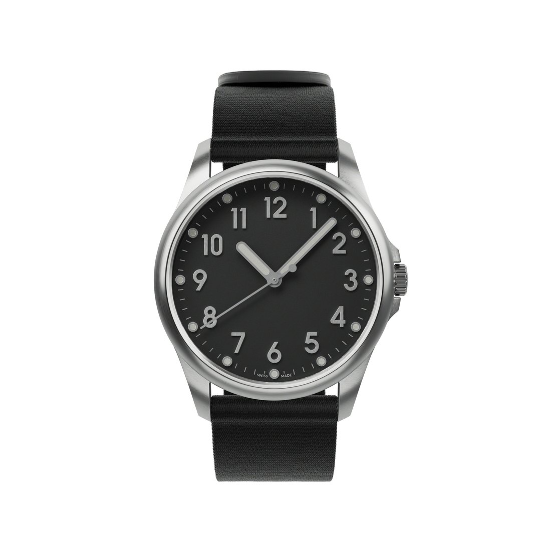 Mudita Radiant with a Charcoal Black dial