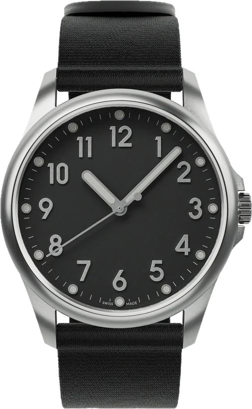 Mudita Radiant shown on a wrist in the try-on preview